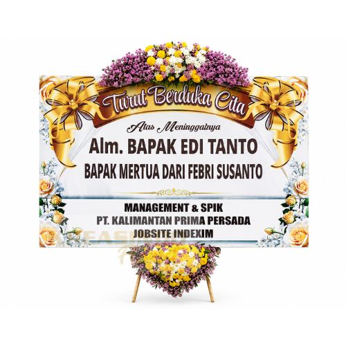 Bunga Papan Duka Malang 021