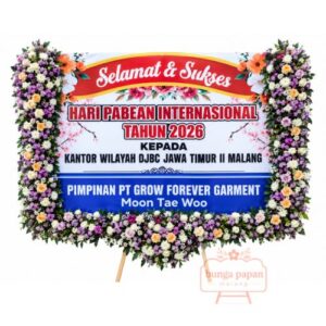 Papan Bunga Selamat Sukses 048