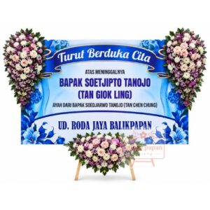 Papan Bunga Duka 026