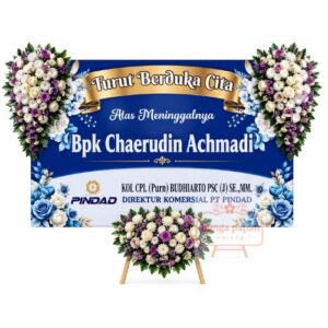 Papan Bunga Duka 032