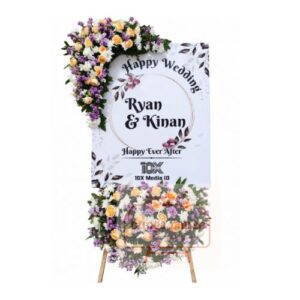 Papan Bunga Mini 008