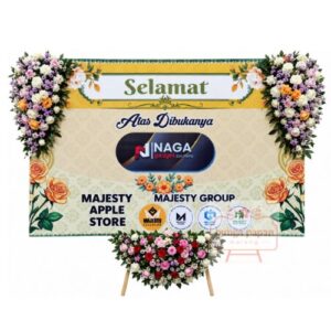Papan Bunga Selamat Sukses 040