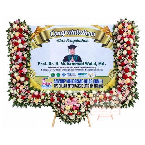 Papan Bunga Selamat Sukses 046