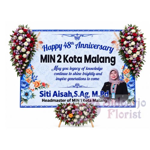 Papan Bunga Sukses 034