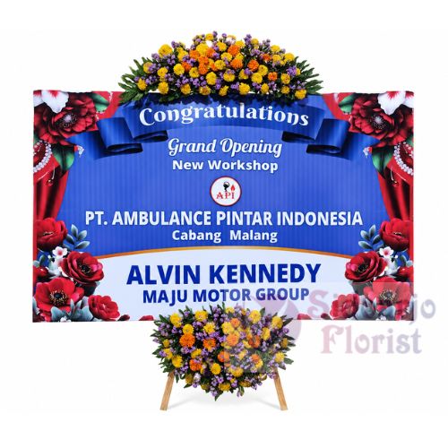 Papan Bunga Sukses 036